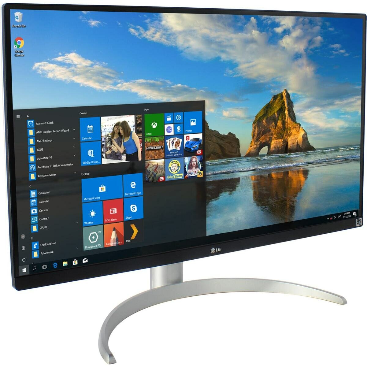 Lg 27UP650K-W