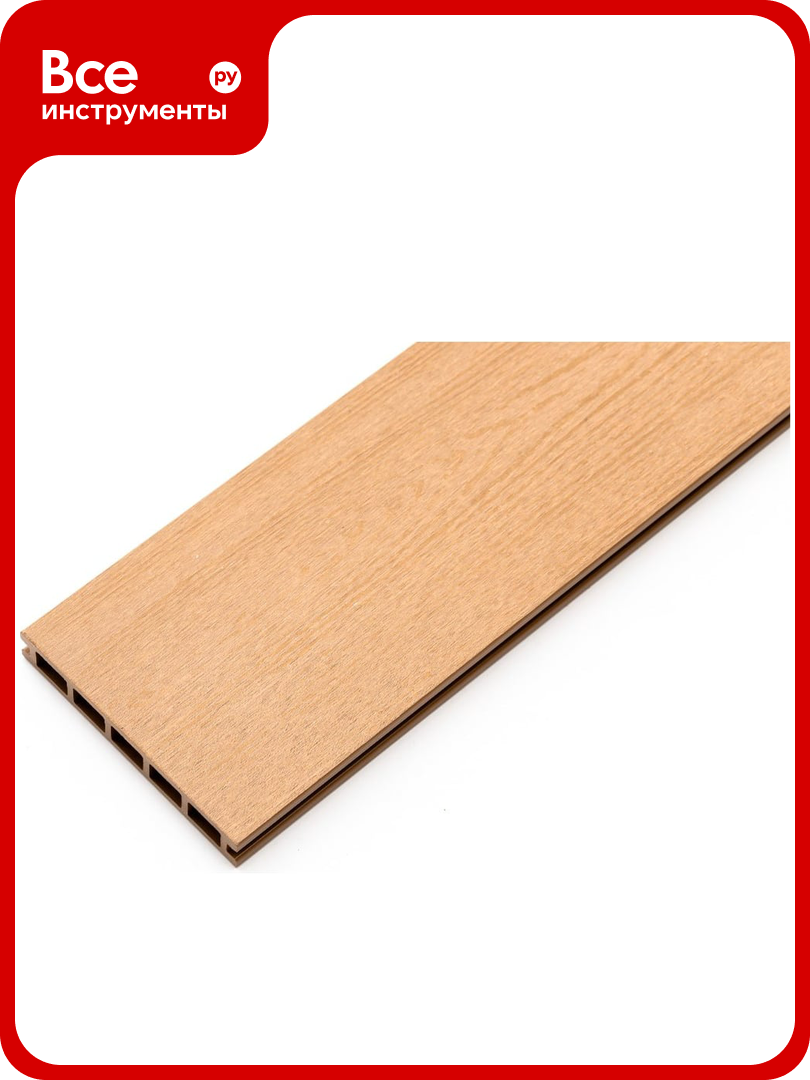 Террасная доска Экодекинг МПК Гранд 3 м цвет Орех 4687205730596