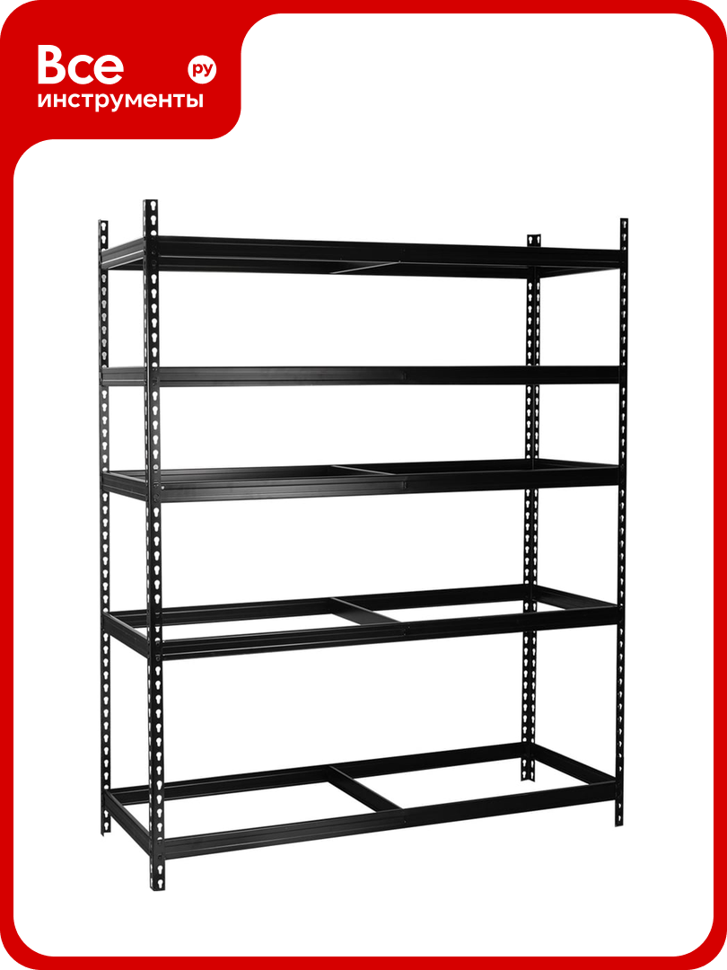 Стеллаж металлический стационарный складской Forsage F-W1500(58987)