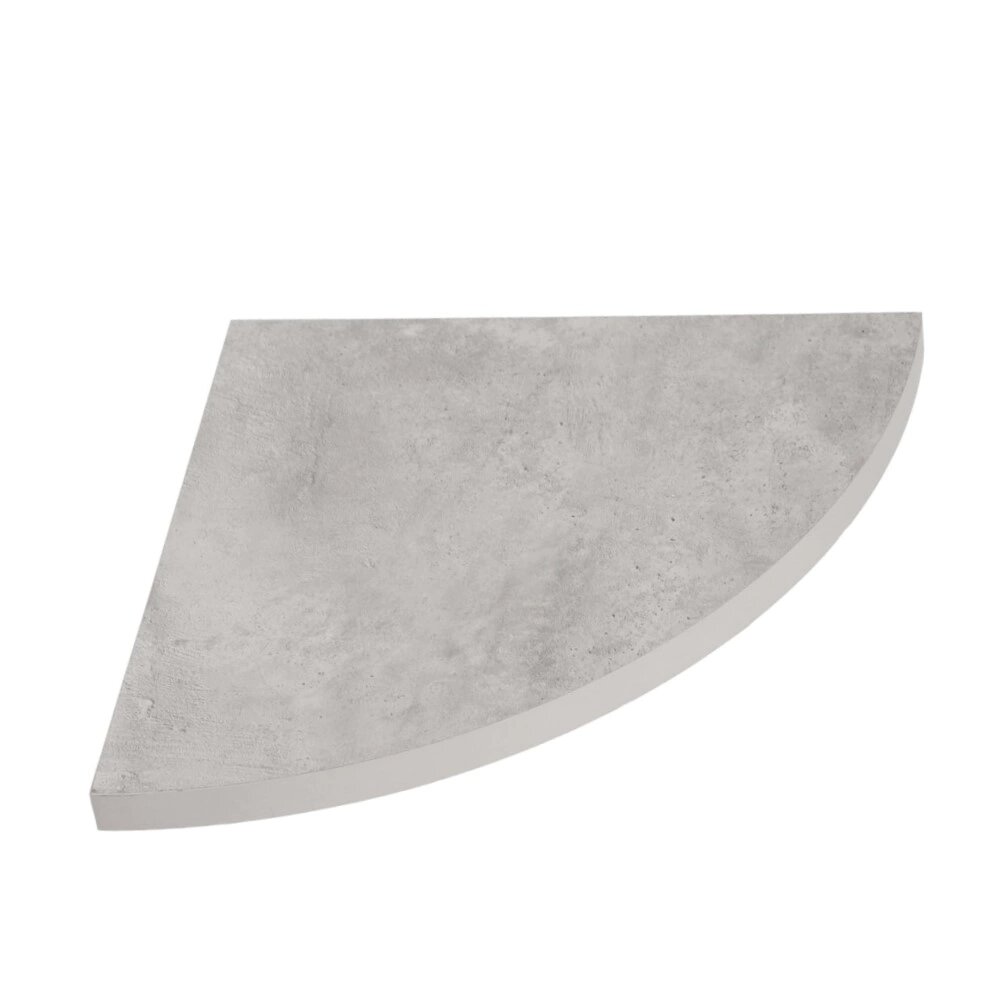 Деталь мебельная elemento угловая 250x250x16 мм цемент светлый