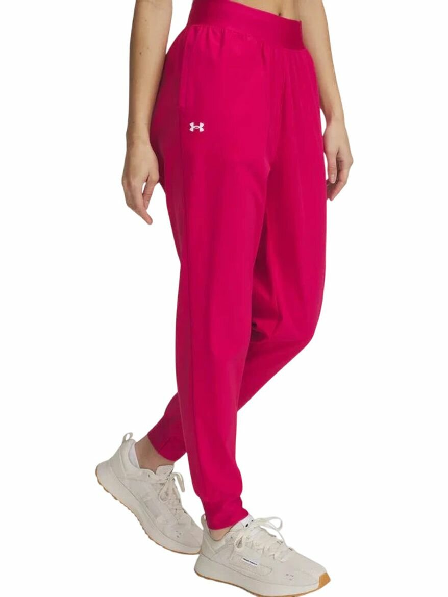 Брюки спортивные Under Armour ArmourSport High Rise Wvn Pnt, размер SM, розовый,