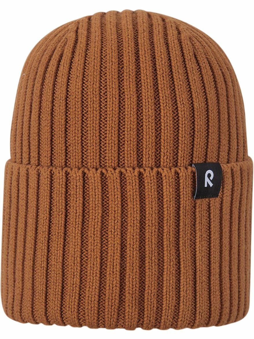 Шапка-бини Reima Beanie для девочек, размер 48, коричневый