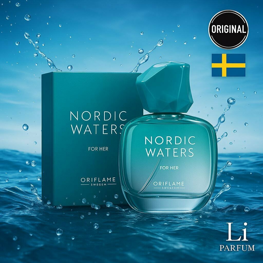 Nordic Waters for Her – Oriflame, 50 мл Парфюмерная вода для женщин,
