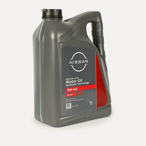 Изображение товара Масло Моторное Nissan Синт. 5W-40 5Л.(Nissan Ke90090042)