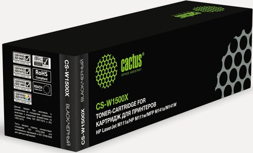 Изображение товара Картридж Cactus CS-W1500X W1500X черный