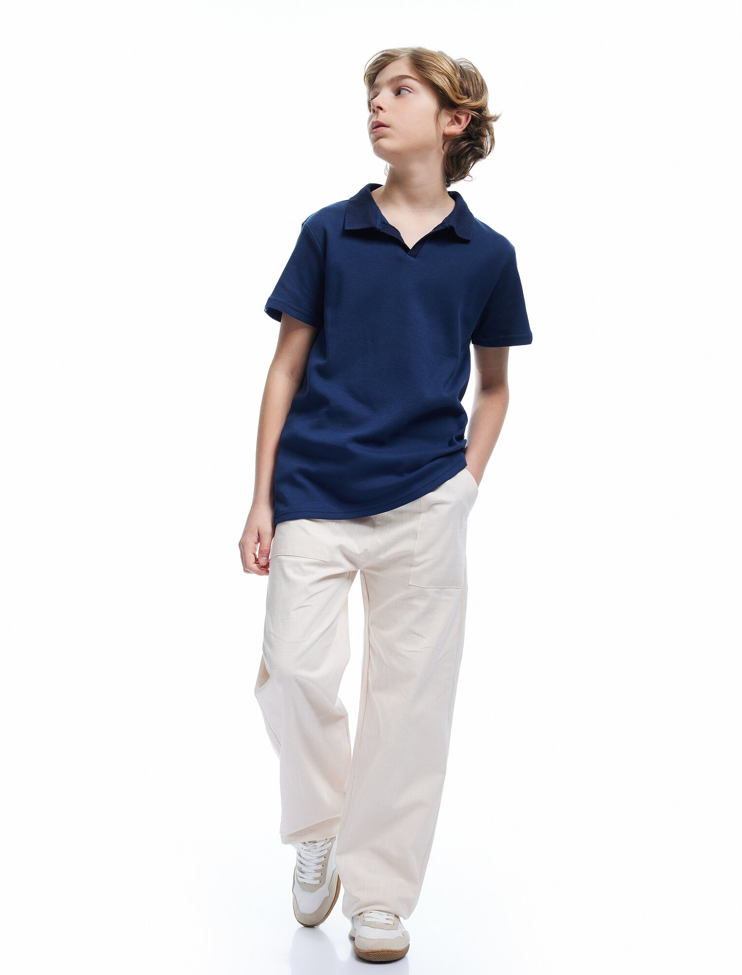 Поло KOTON CASUAL размер 4-5 лет темно-синий