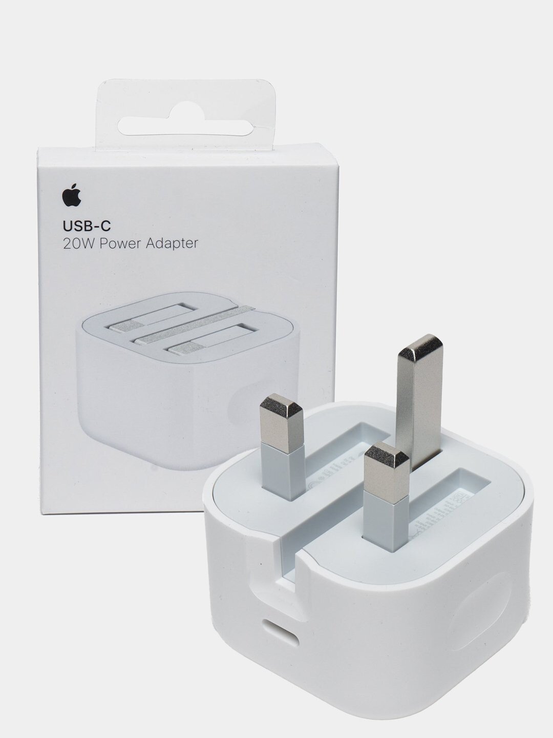 Адаптер питания для iPhone USB-C 20 Вт, головка, универсальный зарядник Молочный Type-C 20W