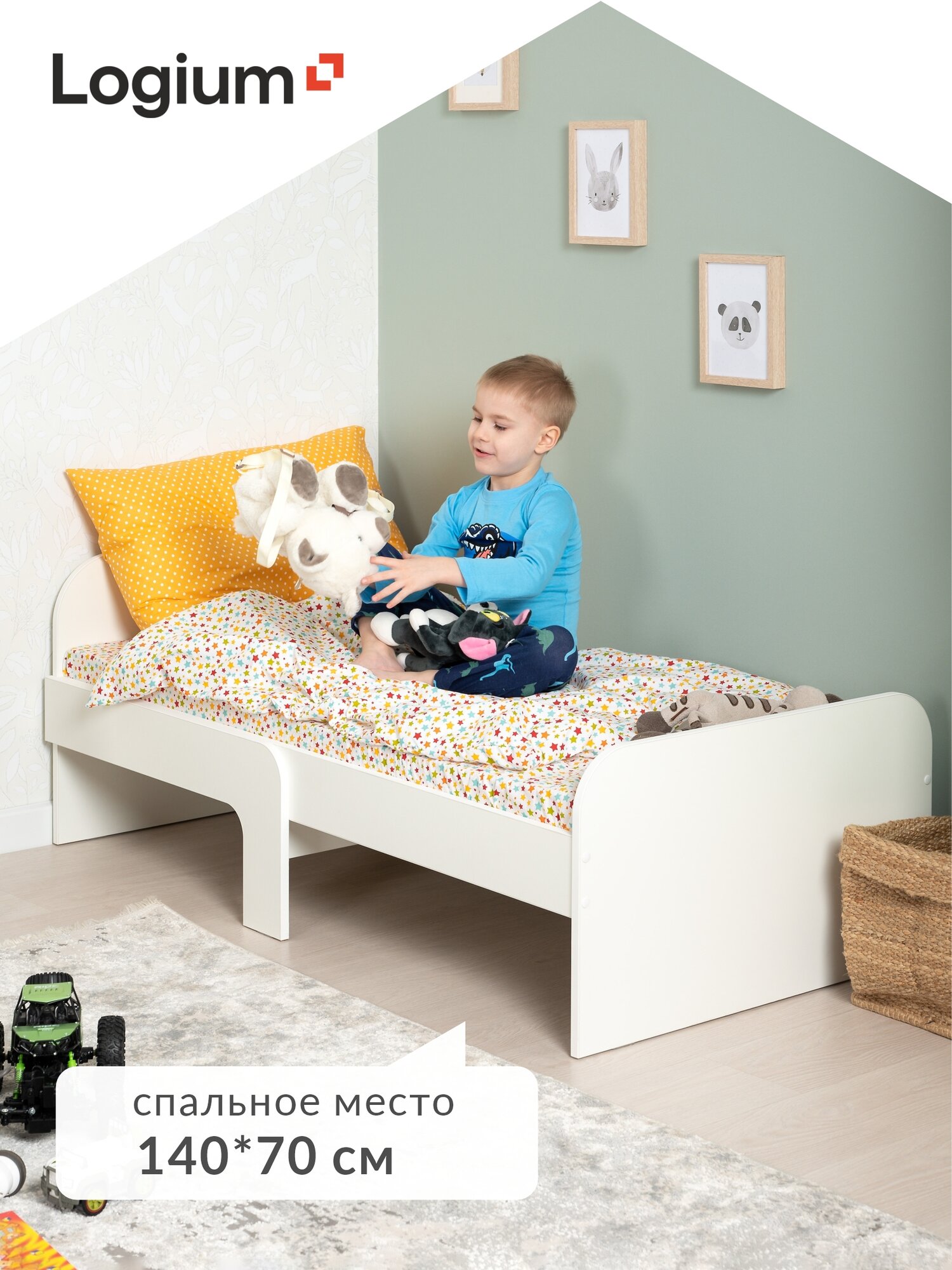 Кровать Топ 11.50 Белый шагрень