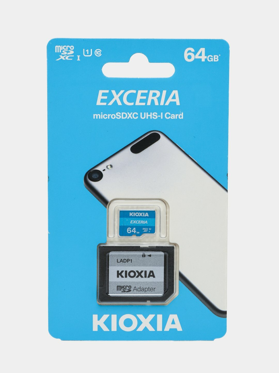 Карта памяти Kioxia Exceria Micro SDHC 32 ГБ класса 10 UHS-1