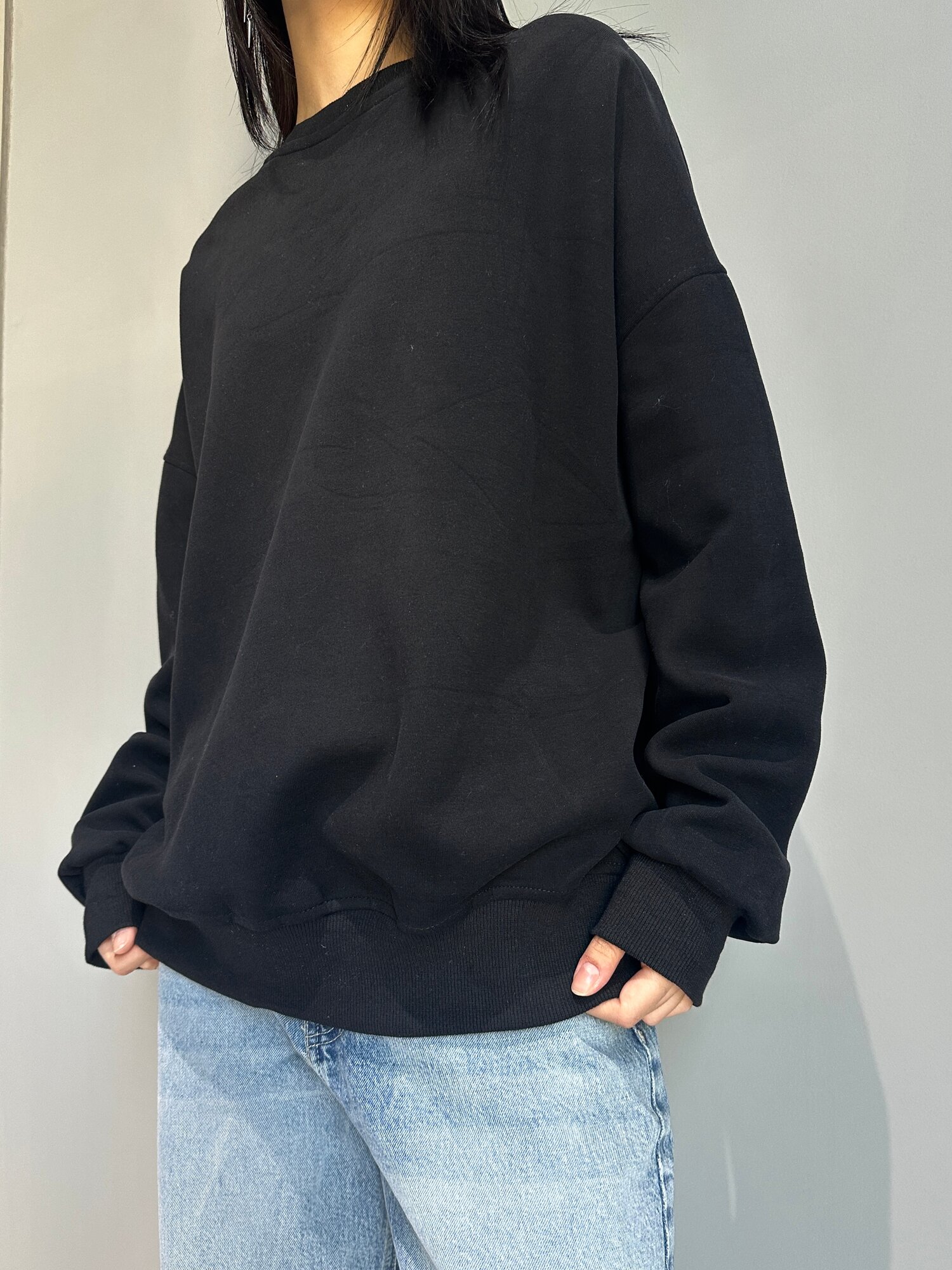 Свитшот INK Бежевый, Черный, размер Std, , черный — фото 1