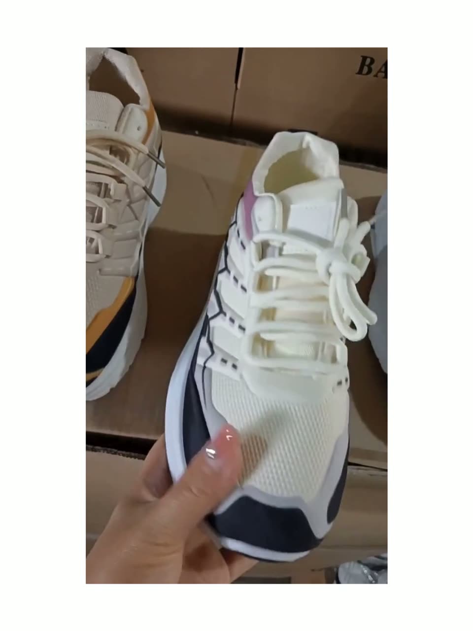 Кроссовки , размер 40, бежево-коричневый — фото 1