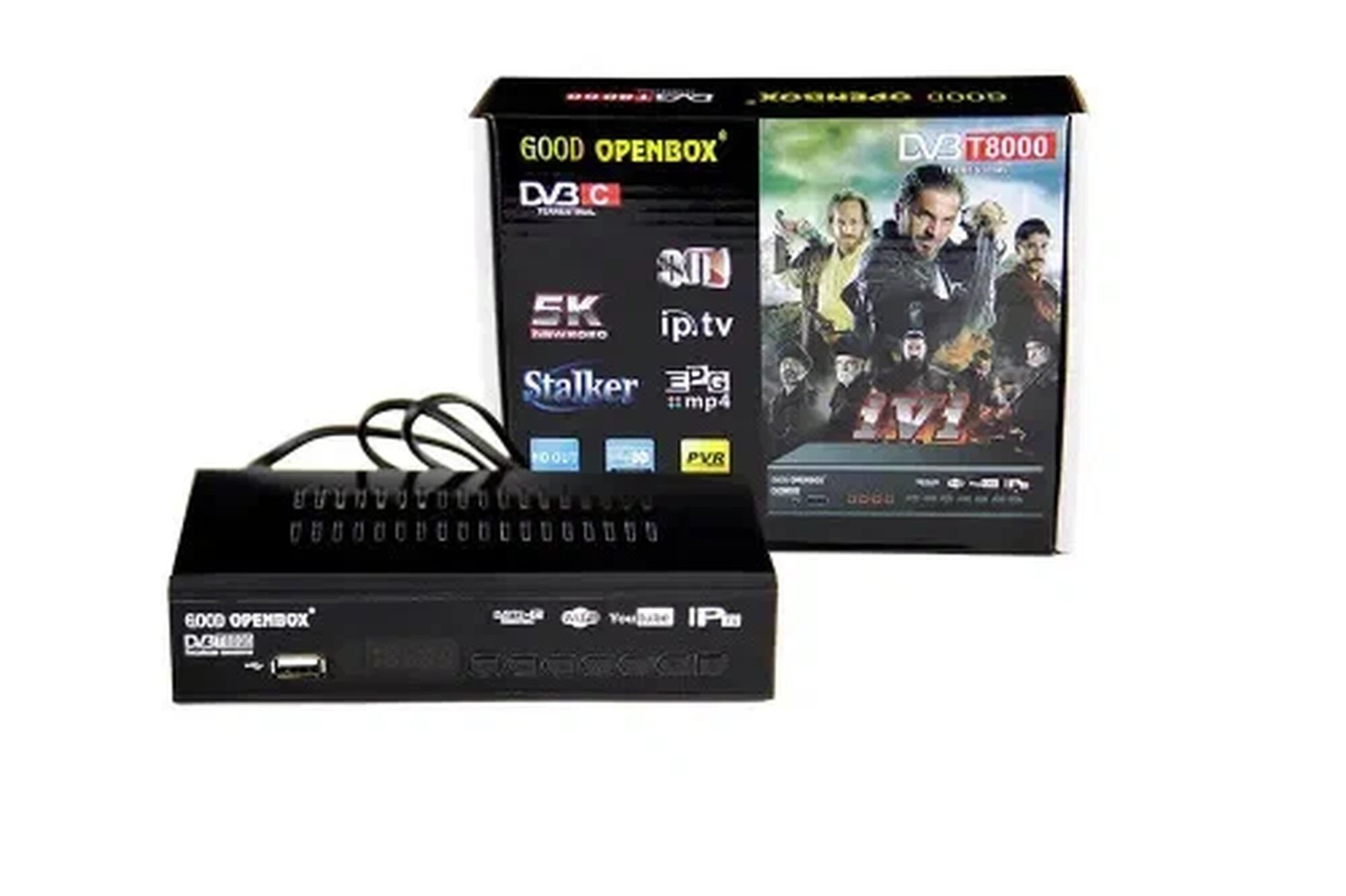 ТВ-тюнер T8000 черный