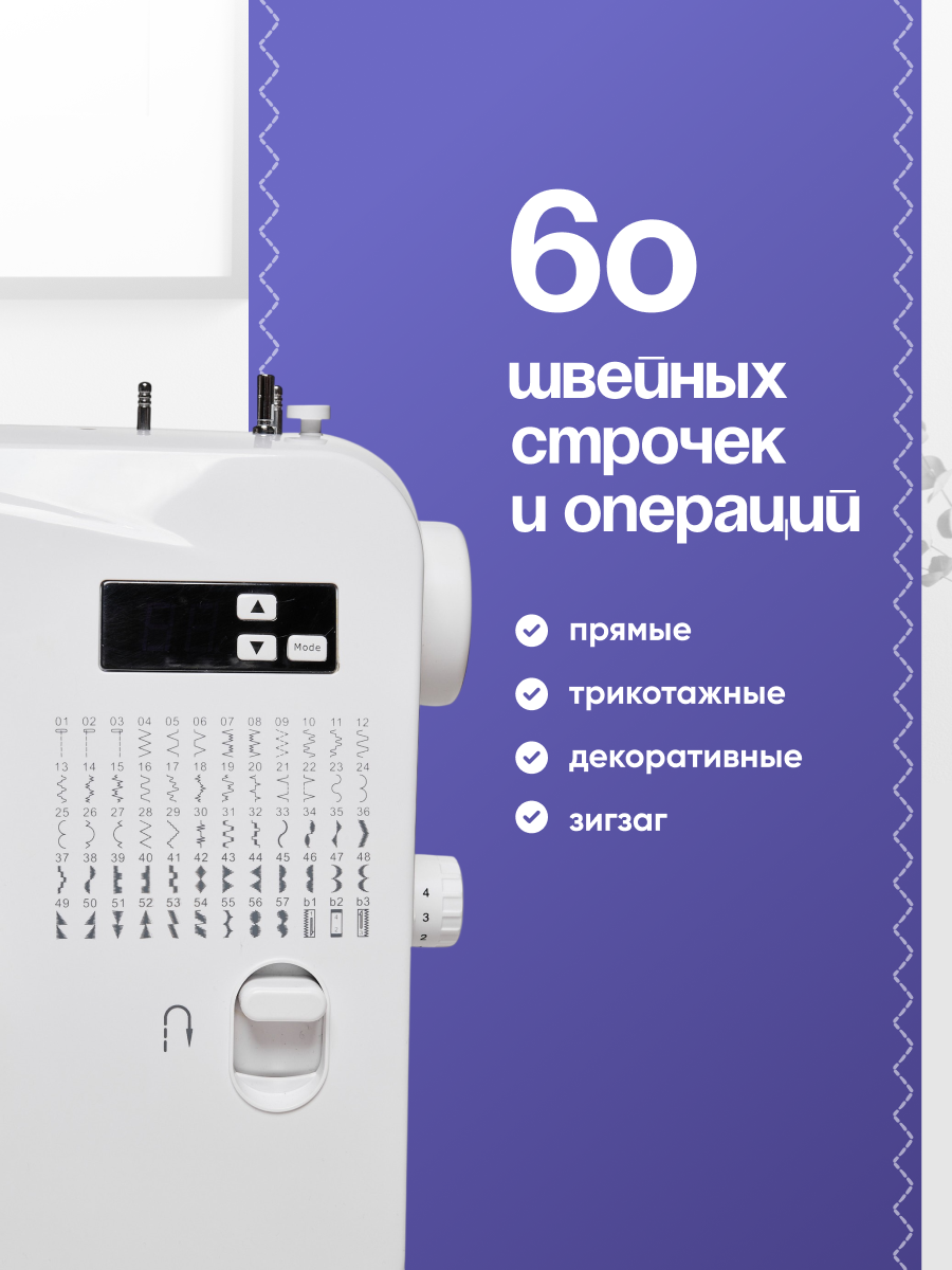 Швейная машина Stoewer Штоер ES-60 — фото 1