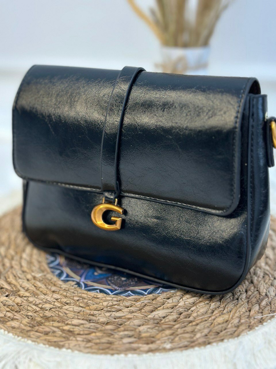 Сумка-рюкзак  Sumka lux, фактура матовая, черный — фото 1