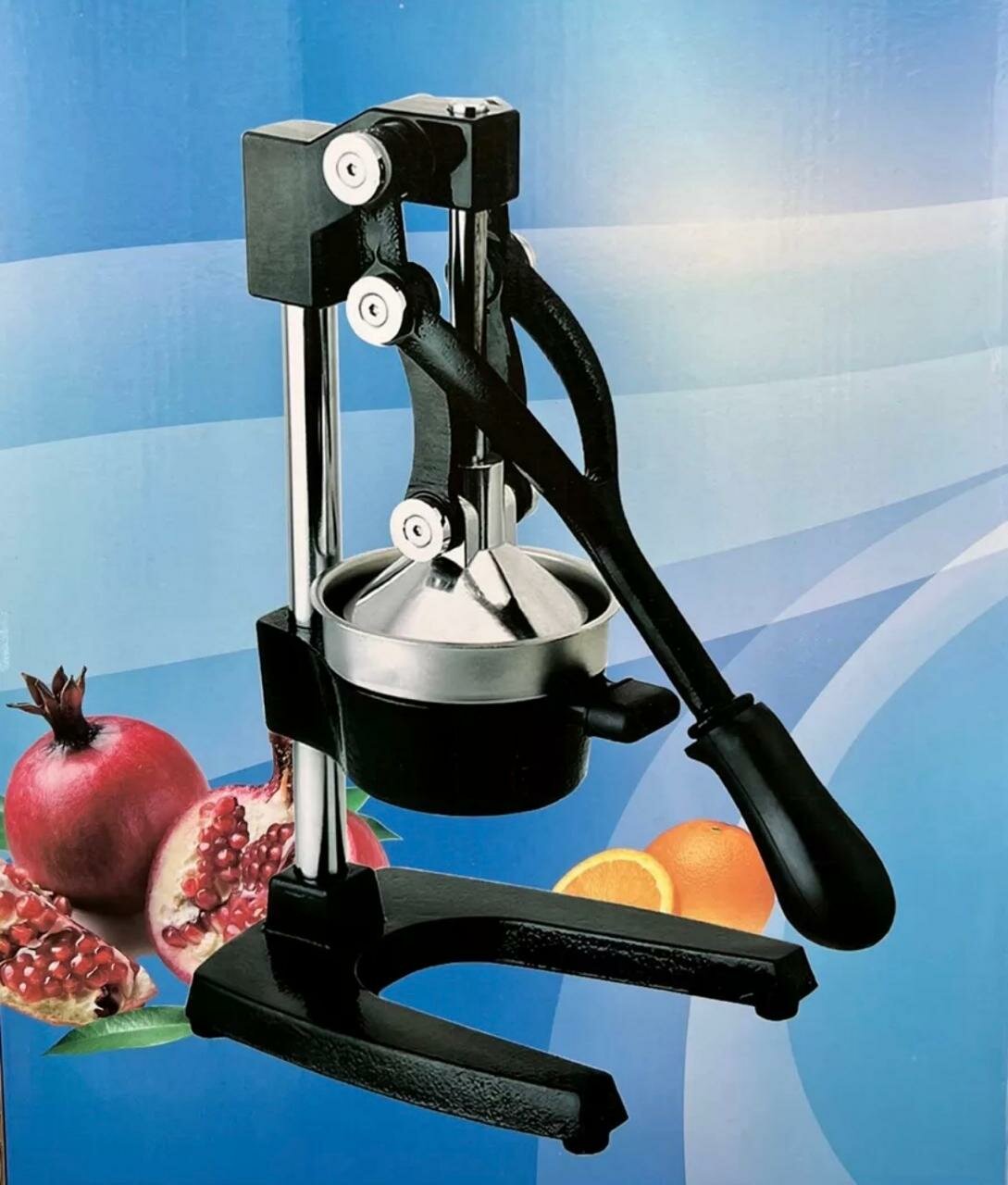 Соковыжималка для цитрусовых ручная пресс для граната нет бренда