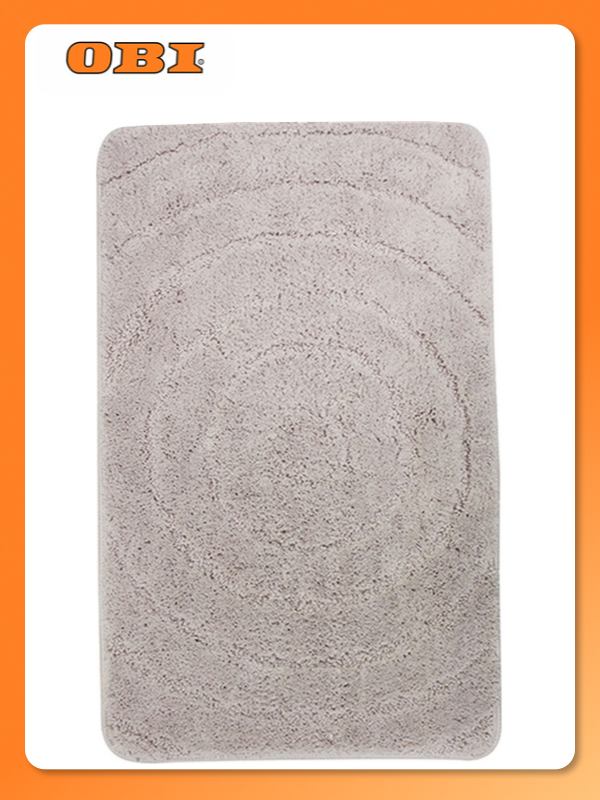 Коврик для ванной комнаты Dasch La Vita Джулия 50х80 см ворсовый розовый