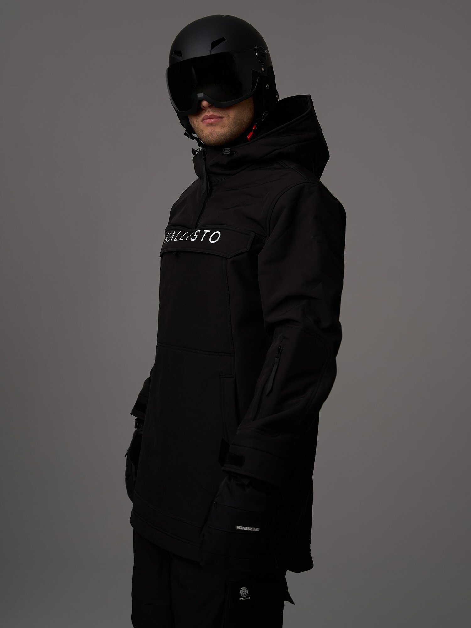 Анорак , размер 46-48, черный — фото 1