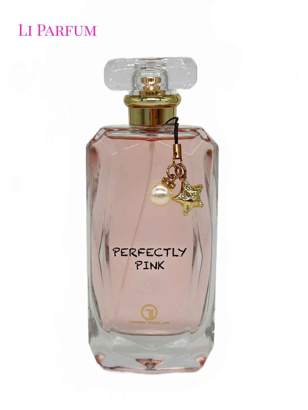 Парфюмерная вода GRANDEUR Perfectly Pink, для женщин, фруктово-цветочные ноты, 100мл — фото 1