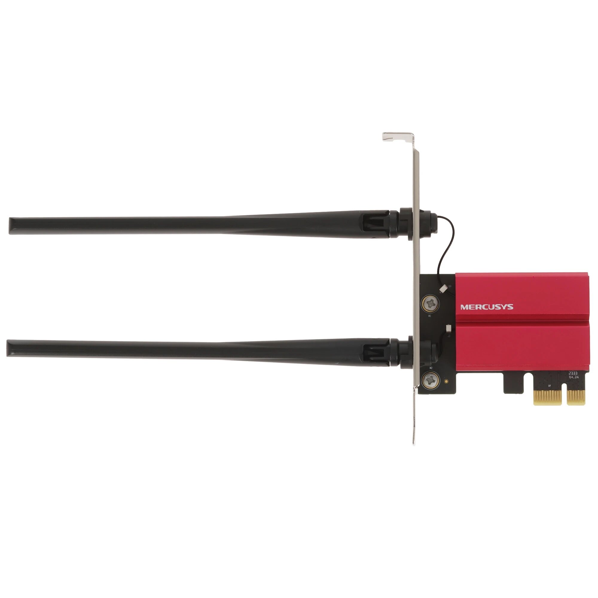 Wi-Fi 6E PCI-E адаптер с Bluetooth 5.3 Mercusys MA86XE AXE5400 (5378 Мбит/с, 6 ГГц, MU-MIMO, WPA3)