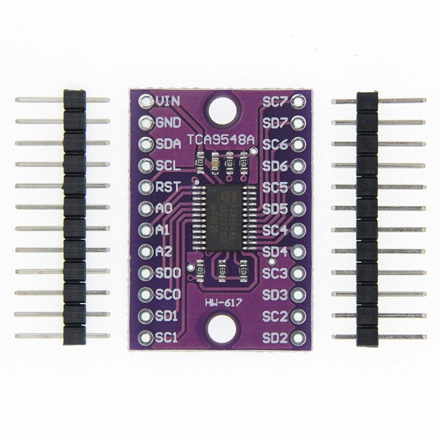 TCA9548A/PCA9548A Плата расширитель портов I2C, 1-to-8 I2C мультиплексор