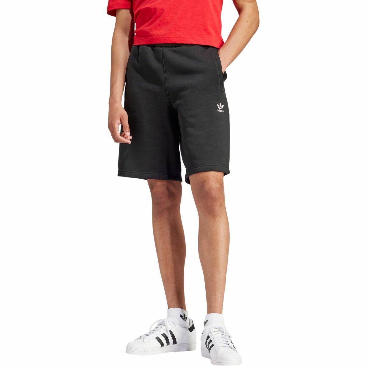 Шорты adidas Trefoil Essentials Shorts, размер L INT, черный