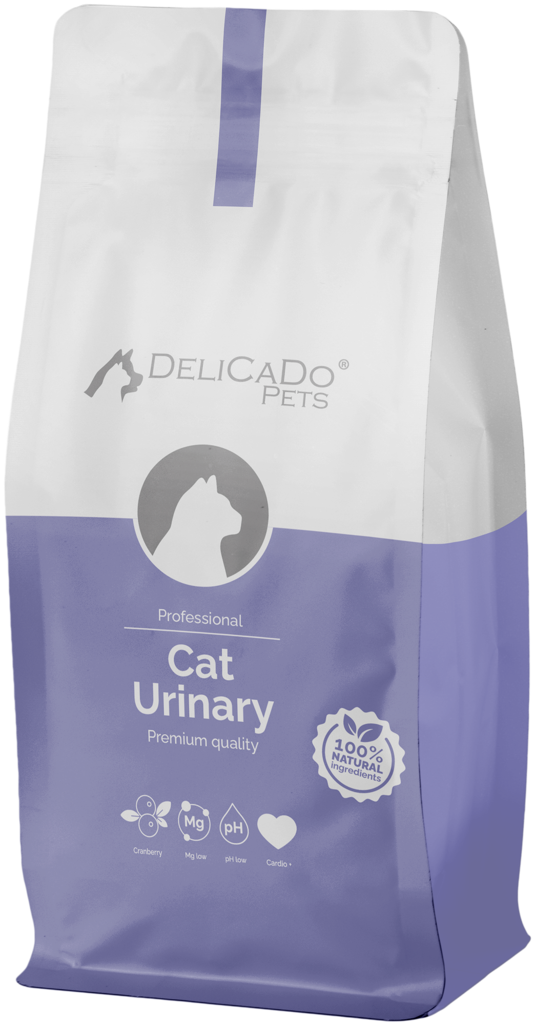 Сухой корм для кошек Delicado URINARY профилактика МКБ 1,5 кг