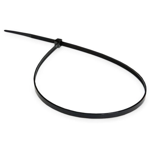 Нейлоновый хомут 4,8х400 черный, 100 шт.