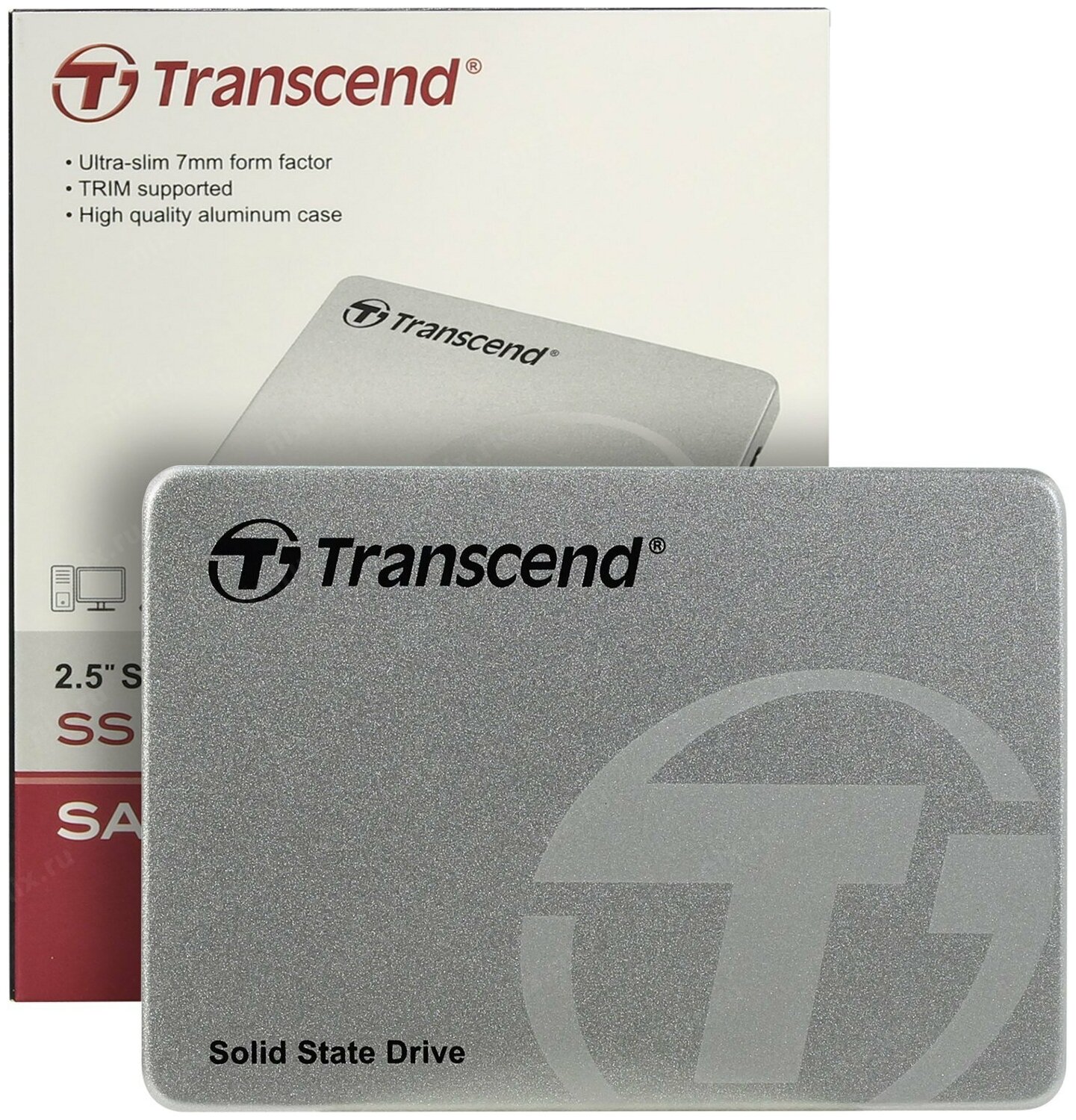 Накопитель SSD TRANSCEND 120Гб, 2.5", SATA III - фото №8