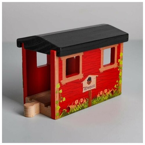 Деталь для железной дороги Туннель дерево длина пути 11 см 1 шт 829₽