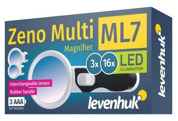 Мультилупа Levenhuk (Левенгук) Zeno Multi ML7 - фото №20