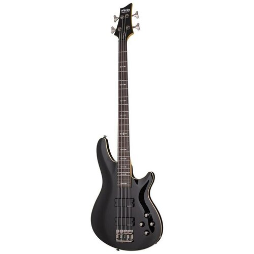 электрогитара schecter omen 6 blk Бас-гитара Schecter Omen-4 BLK