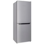 Холодильник NORDFROST NRB 131 I двухкамерный, 270 л объем, серебристый металлик - изображение