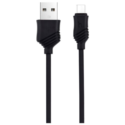 фото Кабель Hoco X6 Khaki USB - microUSB 1 м черный