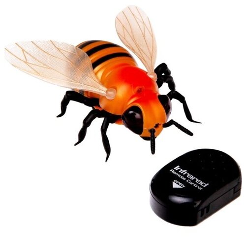 Интерактивные насекомые и пресмыкающиеся. Пчела ИК управление, световые эффекты 9923