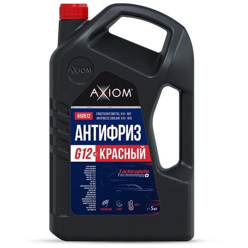 Антифриз Красный G12+ Axiom 5 Кг AXIOM арт. A50512