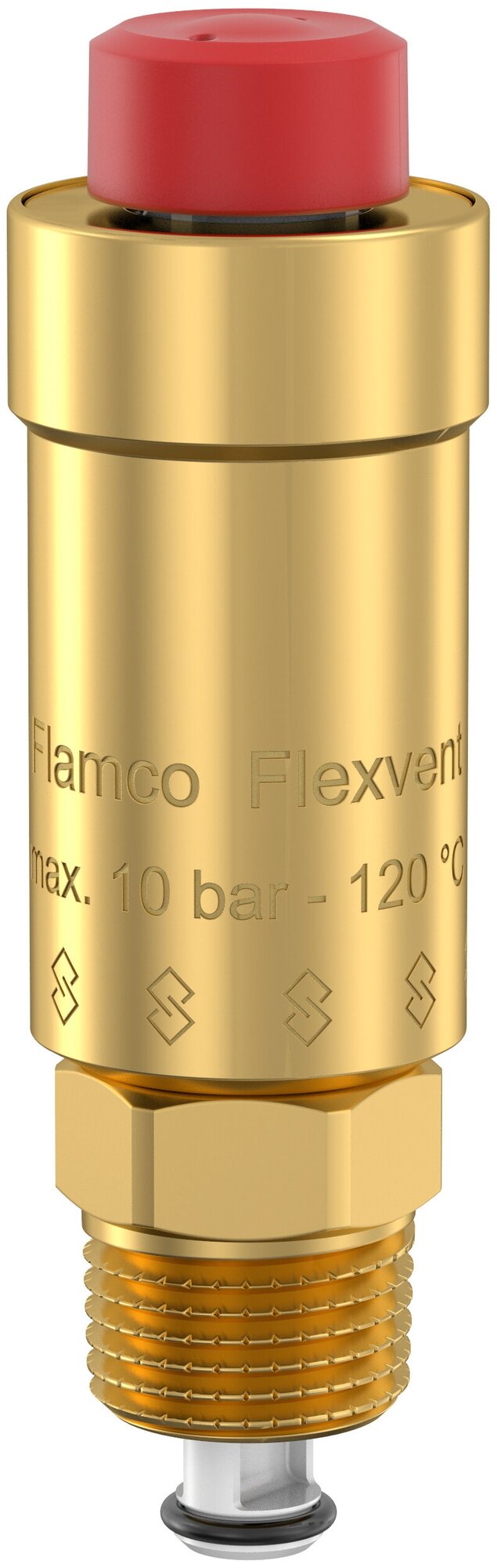 Воздухоотводчик автоматический FLAMCO Flexvent 3/4 с отсечным клапаном