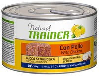 Корм для собак TRAINER (0.15 кг) 24 шт. Natural Adult Small&Toy Chicken canned