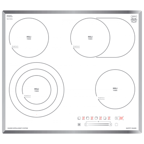 фото Электрическая варочная панель kaiser