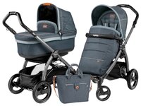 Универсальная коляска Peg-Perego Book S Pop Up Modular System (2 в 1) tulip