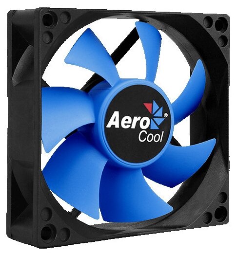 Вентилятор Aerocool Motion 8 Plus 80x80 3-pin 4-pin(Molex)25dB 90gr Ret
