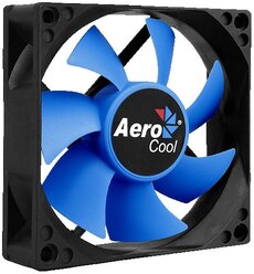 Вентилятор для корпуса AeroCool Motion 8 Plus, черный/синий