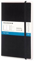 Блокнот Moleskine Paper Tablet Large 130x210, 88 листов 470485(PTNL34HBK01)