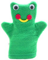 SmileDecor Кукла на руку Лягушка (Ф024) зеленый