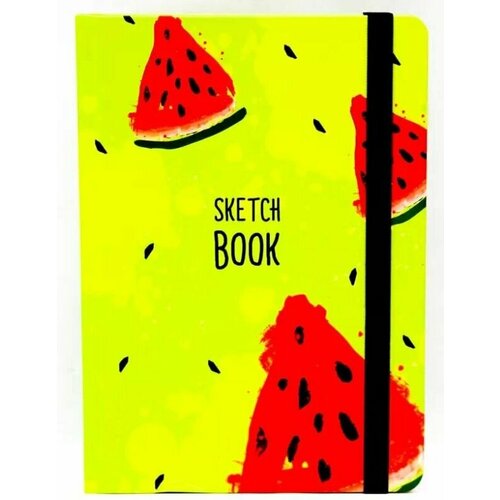 Скетчбук А5 80 л Prof-Press Арбуз 1609₽