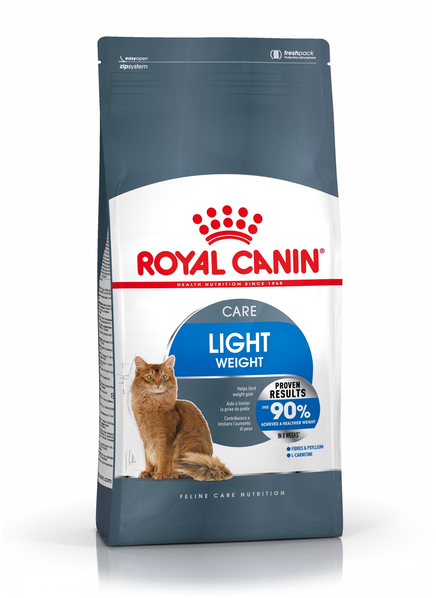 Royal Canin Light Weight Care для профилактики избыточного веса у кошек Курица, 8 кг. - фотография № 2