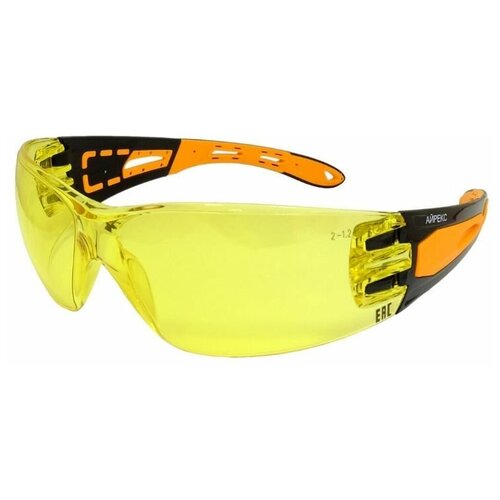 Очки защитные РОСОМЗ О16 Айрекс Nord, очки желтые, антискользящие