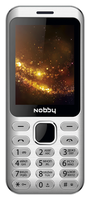 Телефон Nobby 320 серебристый