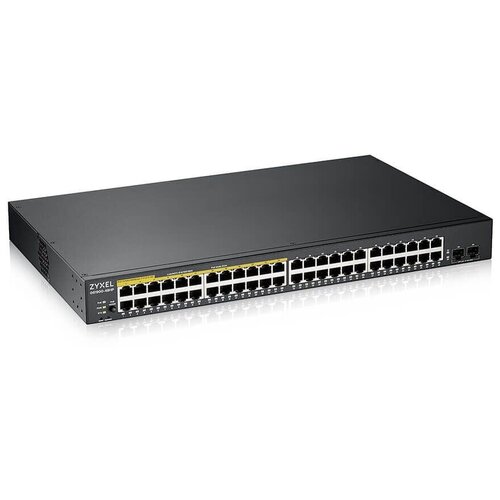 Коммутатор Zyxel GS1900-48HP v2 GS190048HPV2-EU0101F 48G 2SFP 24PoE 24PoE+ 170W управляемый