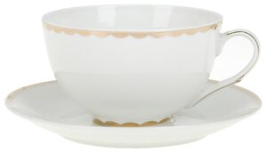 Фото Best Home Porcelain Набор чайных пар ''Celebrity'' 4 предмета, 300 мл (подарочная упаковка)