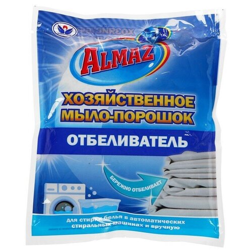 Отбеливатель Алмаз хозяйственное мыло-порошок для тканей 300 г 318₽